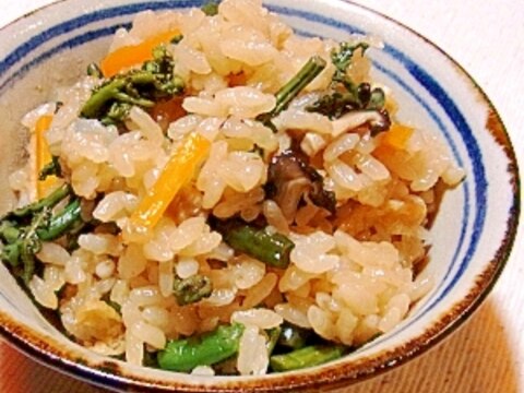 山菜の炊き込みごはん